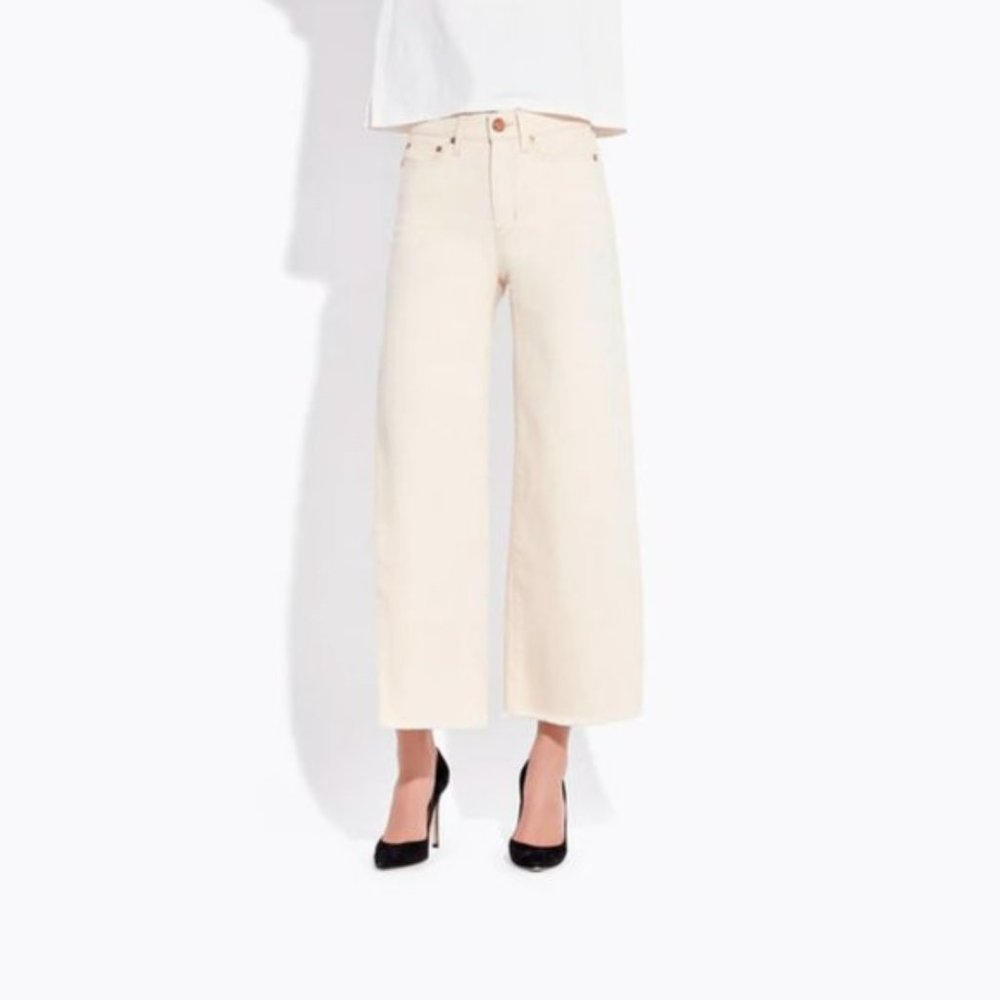 AYR The Must - Wide Leg Denim Size 27 in Driftwood